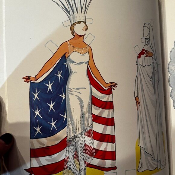 Ziegfeld Follies Paper Dolls by Tom Tierney – Dover Publications 1985 – New - Picture 9 of 14